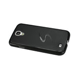 REIKO SAMSUNG GALAXY S4 SEMI CLEAR CANDY CASE IN BLACK