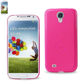 REIKO SAMSUNG GALAXY S4 SEMI CLEAR CANDY CASE IN PINK