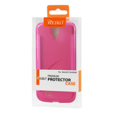 REIKO SAMSUNG GALAXY S4 SEMI CLEAR CANDY CASE IN PINK