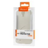 REIKO SAMSUNG GALAXY S4 SEMI CLEAR CANDY CASE IN WHITE