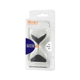 REIKO IPHONE SE/ 5S/ 5 3D SAND CLOCK CLEAR CASE IN BLACK