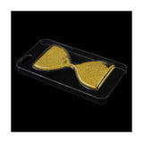 REIKO IPHONE SE/ 5S/ 5 3D SAND CLOCK CLEAR CASE IN GOLD