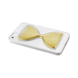 REIKO IPHONE SE/ 5S/ 5 3D SAND CLOCK CLEAR CASE IN GOLD