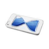 REIKO IPHONE SE/ 5S/ 5 3D SAND CLOCK CLEAR CASE IN NAVY