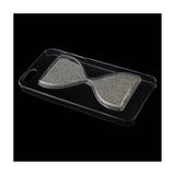 REIKO IPHONE SE/ 5S/ 5 3D SAND CLOCK CLEAR CASE IN SILVER