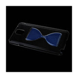 REIKO SAMSUNG GALAXY NOTE 3 3D SAND CLOCK CLEAR CASE IN NAVY