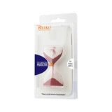 REIKO SAMSUNG GALAXY NOTE 3 3D SAND CLOCK CLEAR CASE IN RED