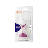 REIKO SAMSUNG GALAXY S5 3D SAND CLOCK CLEAR CASE IN HOT PINK