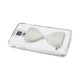 REIKO SAMSUNG GALAXY S5 3D SAND CLOCK CLEAR CASE IN SILVER