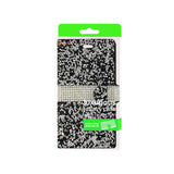 REIKO KYOCERA HYDRO VIEW JEWELRY RHINESTONE WALLET CASE IN BLACK
