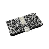 REIKO LG SPREE JEWELRY RHINESTONE WALLET CASE IN BLACK