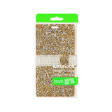 REIKO LG SPREE JEWELRY RHINESTONE WALLET CASE IN GOLD