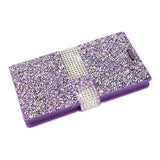 REIKO LG SPREE JEWELRY RHINESTONE WALLET CASE IN PURPLE