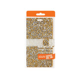 REIKO LG V10 JEWELRY RHINESTONE WALLET CASE IN GOLD