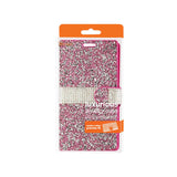REIKO LG V10 JEWELRY RHINESTONE WALLET CASE IN PINK