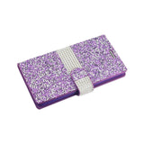REIKO SAMSUNG GALAXY NOTE 7 JEWELRY RHINESTONE WALLET CASE IN PURPLE