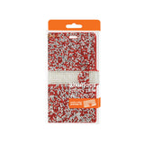 REIKO ZTE PRESTIGE JEWELRY RHINESTONE WALLET CASE IN RED