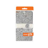 REIKO ZTE PRESTIGE JEWELRY RHINESTONE WALLET CASE IN SILVER