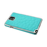 REIKO SAMSUNG GALAXY NOTE 3 BUBBLE METAL PLATED CASE IN BLUE