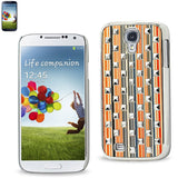 REIKO SAMSUNG GALAXY S4 STUDDED PLATING RIVETS STRIPES DESIGN CASE IN GOLD
