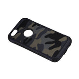 REIKO IPHONE 5C HYBRID LEATHER CAMOUFLAGE CASE IN NAVY