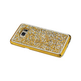 REIKO SAMSUNG GALAXY S7 EDGE JEWELRY BLING RHINESTONE CASE IN GOLD