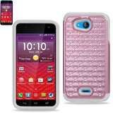 REIKO KYOCERA HYDRO WAVE HYBRID HEAVY DUTY JEWELRY DIAMOND CASE IN WHITE PINK
