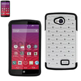 REIKO LG TRIBUTE HYBRID HEAVY DUTY JEWELRY DIAMOND CASE IN BLACK WHITE