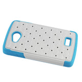REIKO LG TRIBUTE HYBRID HEAVY DUTY JEWELRY DIAMOND CASE IN BLUE WHITE