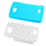REIKO LG TRIBUTE HYBRID HEAVY DUTY JEWELRY DIAMOND CASE IN BLUE WHITE
