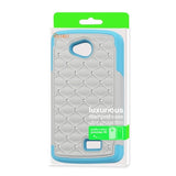 REIKO LG TRIBUTE HYBRID HEAVY DUTY JEWELRY DIAMOND CASE IN BLUE WHITE