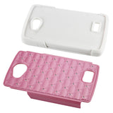 REIKO LG TRIBUTE HYBRID HEAVY DUTY JEWELRY DIAMOND CASE IN WHITE PINK