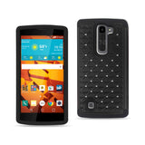 REIKO LG VOLT 2 HYBRID HEAVY DUTY JEWELRY DIAMOND CASE IN BLACK