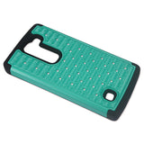 REIKO LG VOLT 2 HYBRID HEAVY DUTY JEWELRY DIAMOND CASE IN BLACK GREEN