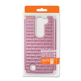 REIKO LG VOLT 2 HYBRID HEAVY DUTY JEWELRY DIAMOND CASE IN WHITE PINK