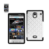 REIKO SHARP AQUOS CRYSTAL HYBRID HEAVY DUTY JEWELRY DIAMOND CASE IN BLACK WHITE