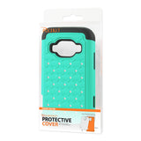 REIKO ZTE CONCORD 2 HYBRID HEAVY DUTY JEWELRY DIAMOND CASE IN BLACK GREEN