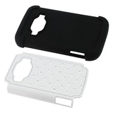 REIKO ZTE CONCORD 2 HYBRID HEAVY DUTY JEWELRY DIAMOND CASE IN BLACK WHITE