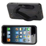 REIKO IPHONE SE/ 5S/ 5 SILICONE SLIPPER SANDAL CASE IN BLACK