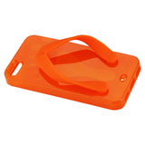 REIKO IPHONE SE/ 5S/ 5 SILICONE SLIPPER SANDAL CASE IN ORANGE