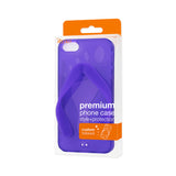 REIKO IPHONE SE/ 5S/ 5 SILICONE SLIPPER SANDAL CASE IN PURPLE