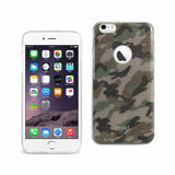 REIKO IPHONE 6 PLUS/ 6S PLUS SHINE GLITTER SHIMMER CAMOUFLAGE HYBRID CASE IN GREEN
