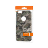 REIKO IPHONE 6 PLUS/ 6S PLUS SHINE GLITTER SHIMMER CAMOUFLAGE HYBRID CASE IN GREEN