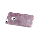 REIKO IPHONE 6 PLUS/ 6S PLUS SHINE GLITTER SHIMMER CAMOUFLAGE HYBRID CASE IN CAMOUFLAGE HOT PINK