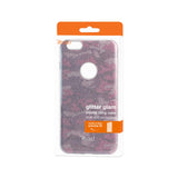 REIKO IPHONE 6 PLUS/ 6S PLUS SHINE GLITTER SHIMMER CAMOUFLAGE HYBRID CASE IN CAMOUFLAGE HOT PINK