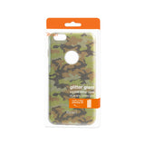 REIKO IPHONE 6 PLUS/ 6S PLUS SHINE GLITTER SHIMMER CAMOUFLAGE HYBRID CASE IN CAMOUFLAGE YELLOW