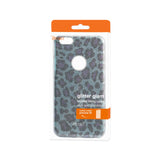 REIKO IPHONE 6 PLUS/ 6S PLUS SHINE GLITTER SHIMMER LEOPARD HYBRID CASE IN BLUE
