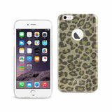 REIKO IPHONE 6 PLUS/ 6S PLUS SHINE GLITTER SHIMMER HYBRID CASE IN LEOPARD GOLD