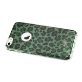 REIKO IPHONE 6 PLUS/ 6S PLUS SHINE GLITTER SHIMMER HYBRID CASE IN LEOPARD GREEN