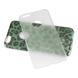 REIKO IPHONE 6 PLUS/ 6S PLUS SHINE GLITTER SHIMMER HYBRID CASE IN LEOPARD GREEN
